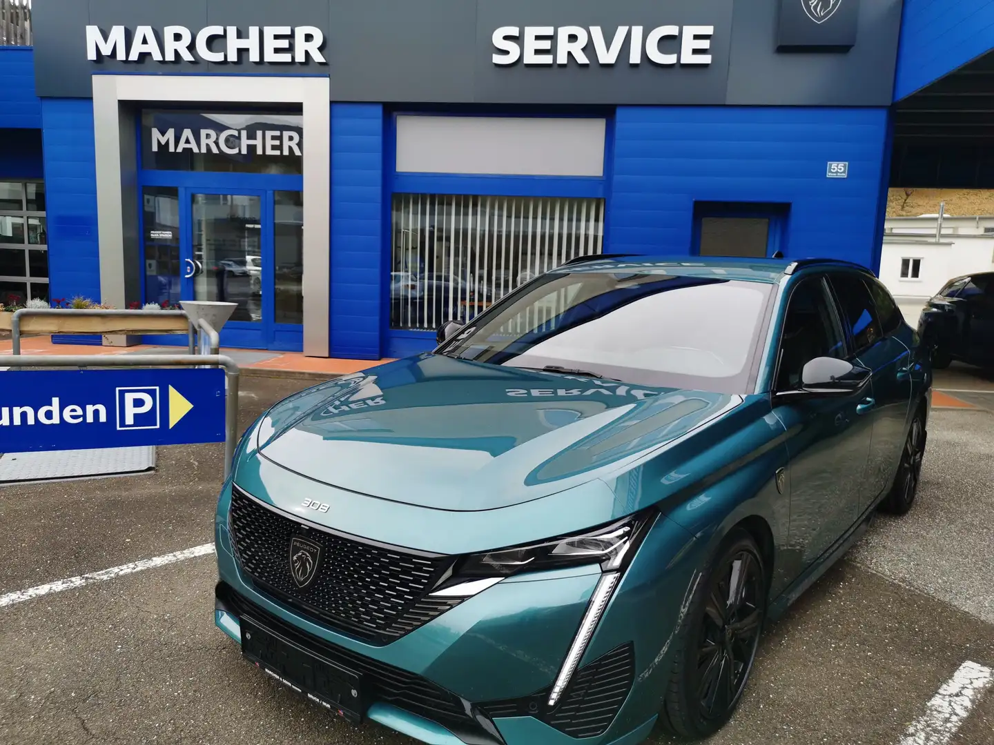 Peugeot 308 308 SW BlueHDi 130EAT8 GT-Pack Blau - 2