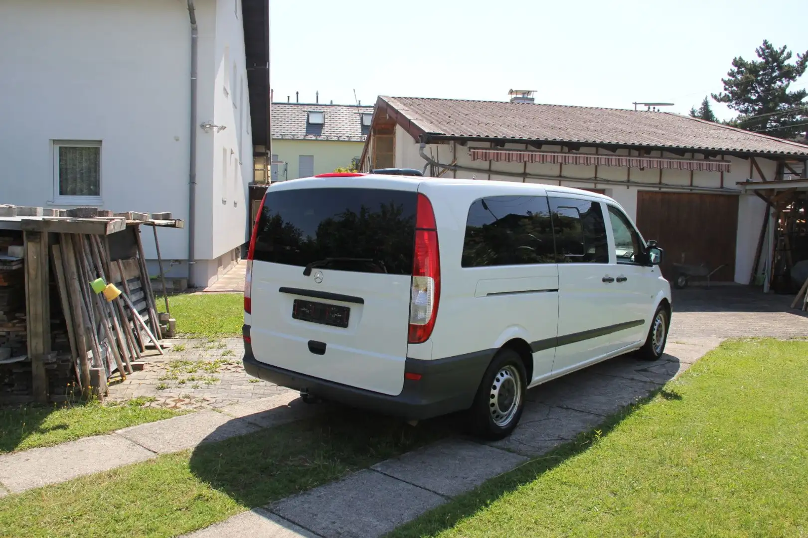 Mercedes-Benz Vito Kombi 116 CDI extralang Wit - 2
