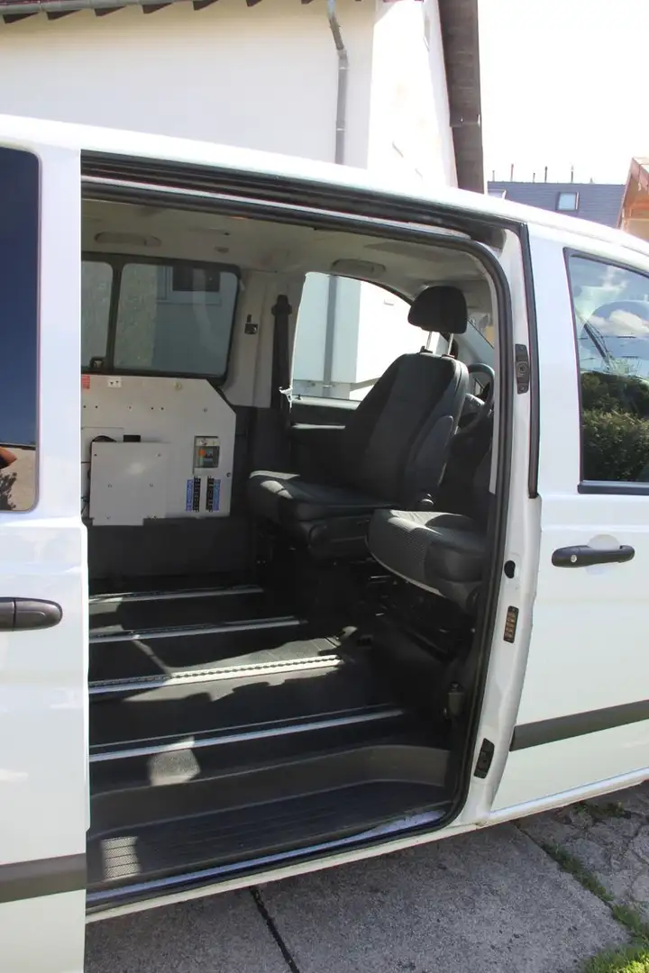Mercedes-Benz Vito Kombi 116 CDI extralang Weiß - 2