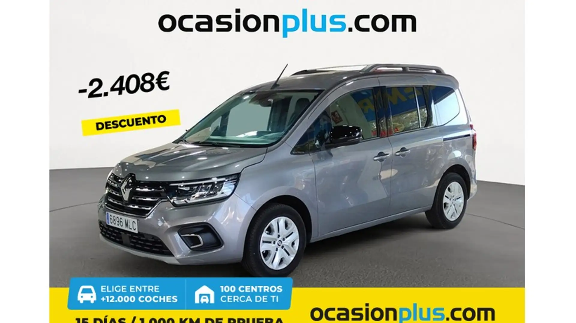 Renault Kangoo Fg. 1.5Blue dCi L2 86kW Gris - 1