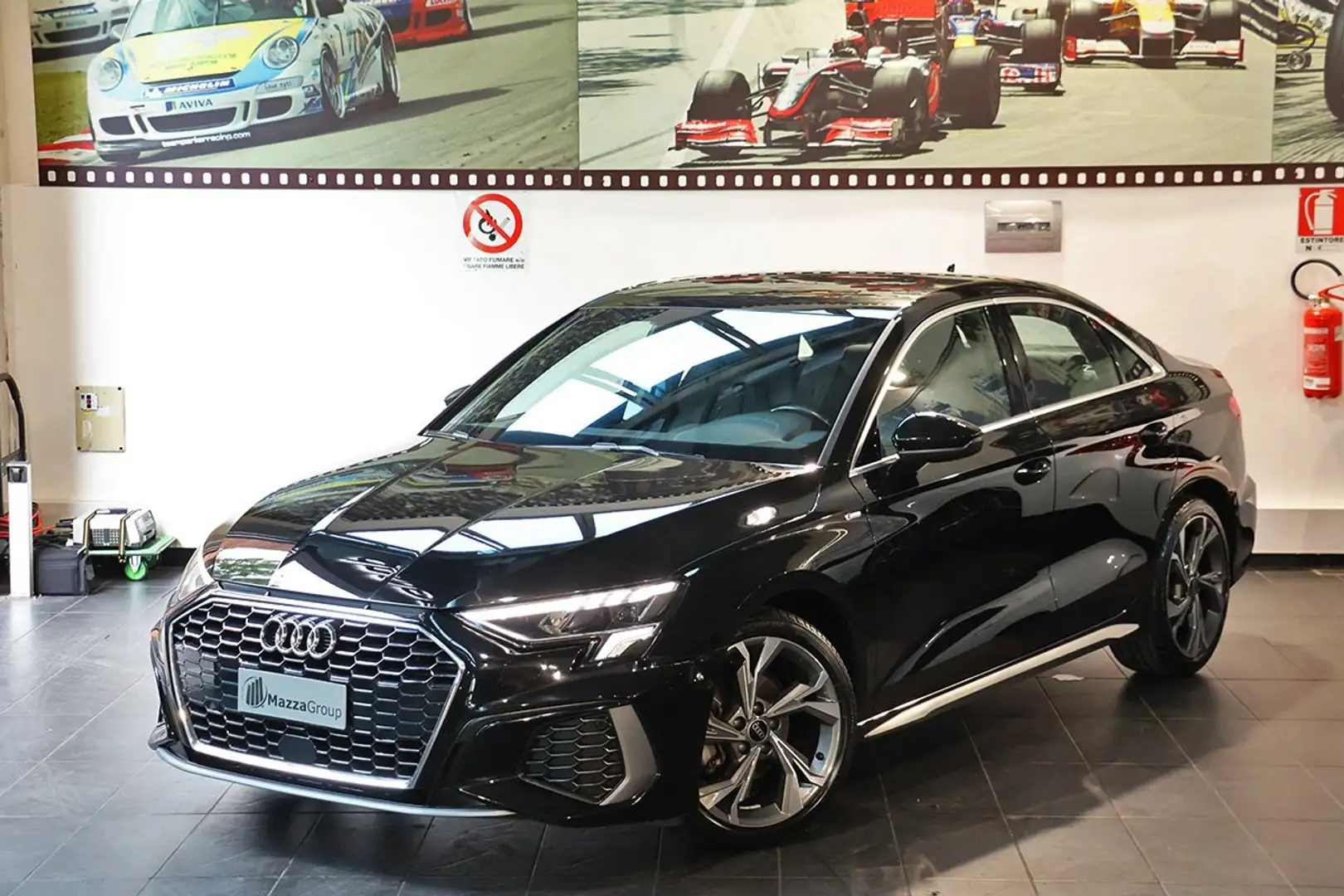 Audi A3 30 TDI Sedan S-Tronic S-Line - FULL LED/PACK LUCI Noir - 1