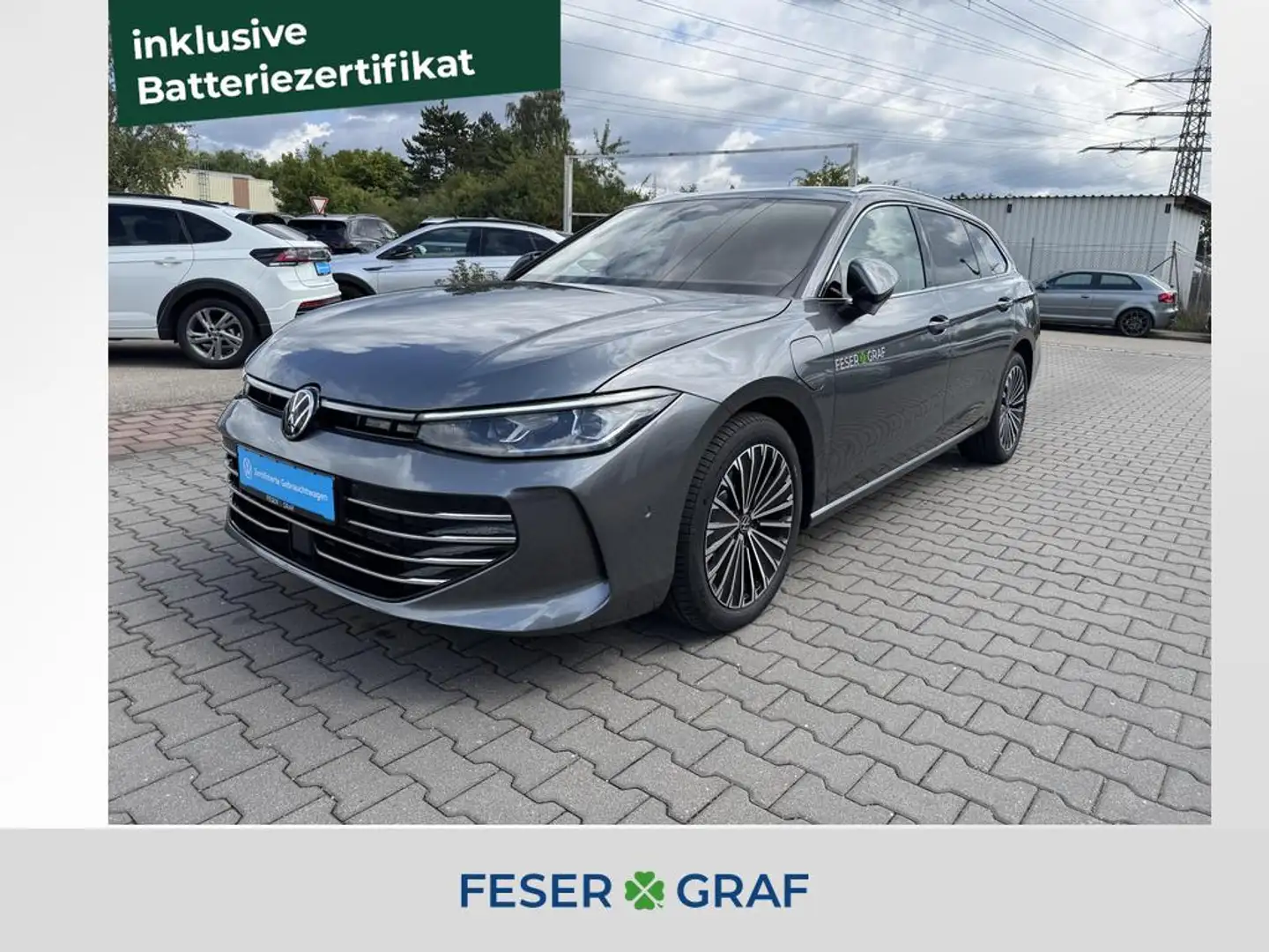 Volkswagen Passat 1.5 TSI eHybrid Elegance NAV MATRIX PANO Gris - 1