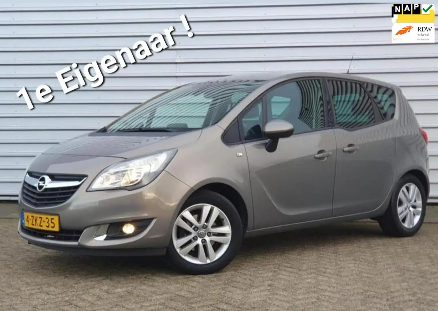 Opel Meriva 1.4 Turbo Clima / NAVI / 1e Eig! / Dealer OH!! Braun - 1