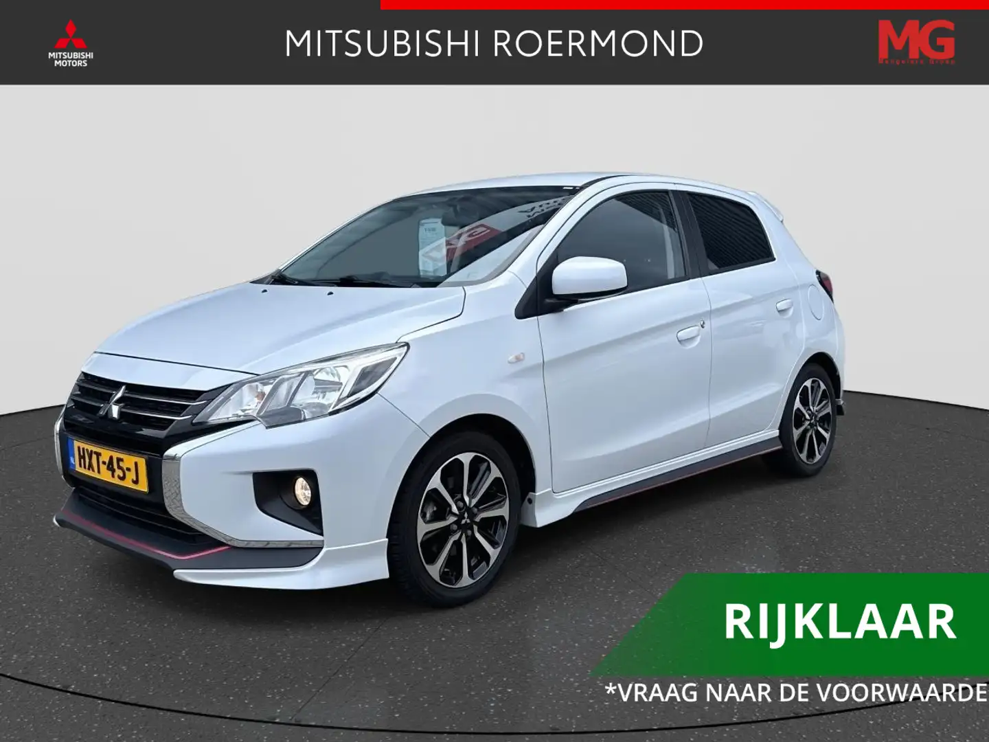 Mitsubishi Space Star 1.2 Instyle Edition | Rijklaar | Apple carplay | c Blanc - 1