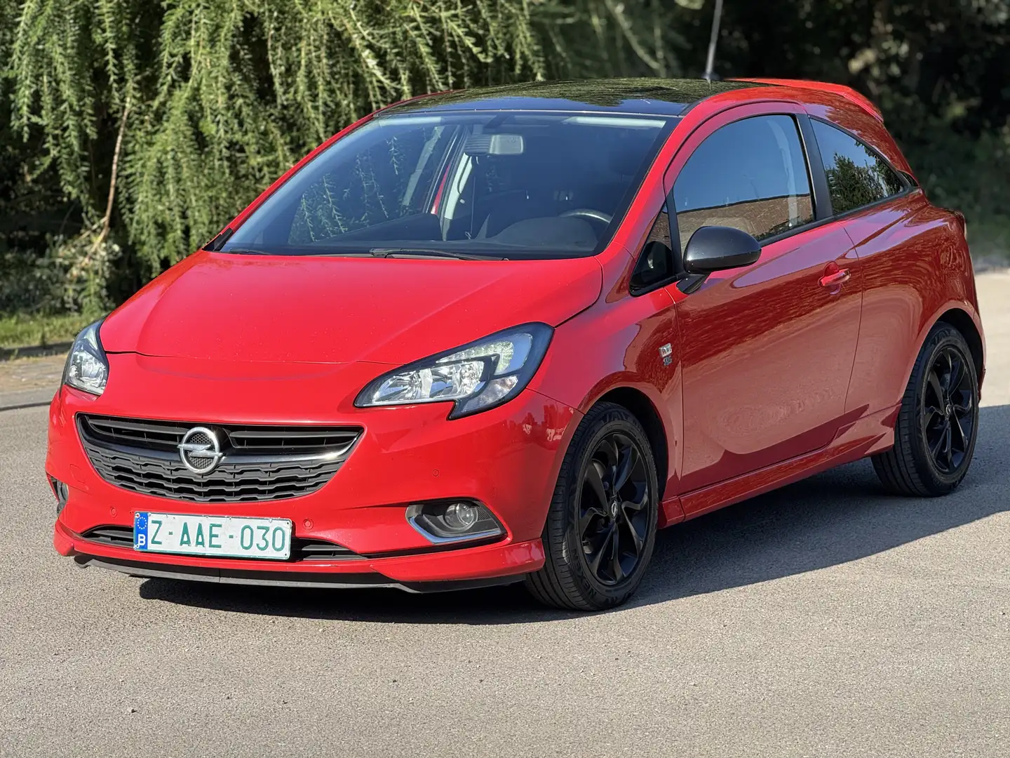 Opel Corsa 1.0 OPC-LINE avec demande D'immatriculation Červená - 1