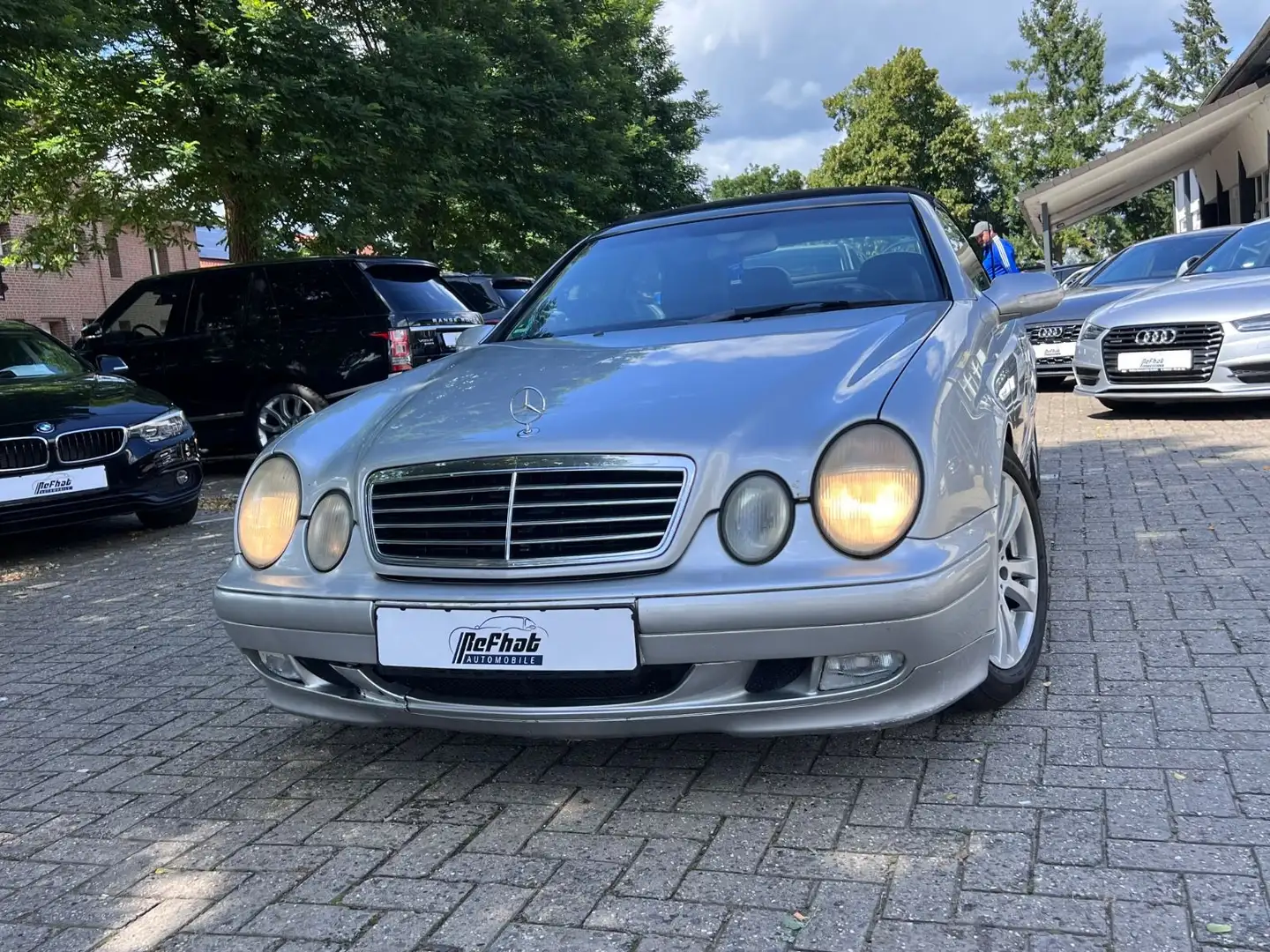Mercedes-Benz CLK 230 KOMPRESSOR AVANTGARDE CABRIO Silber - 1