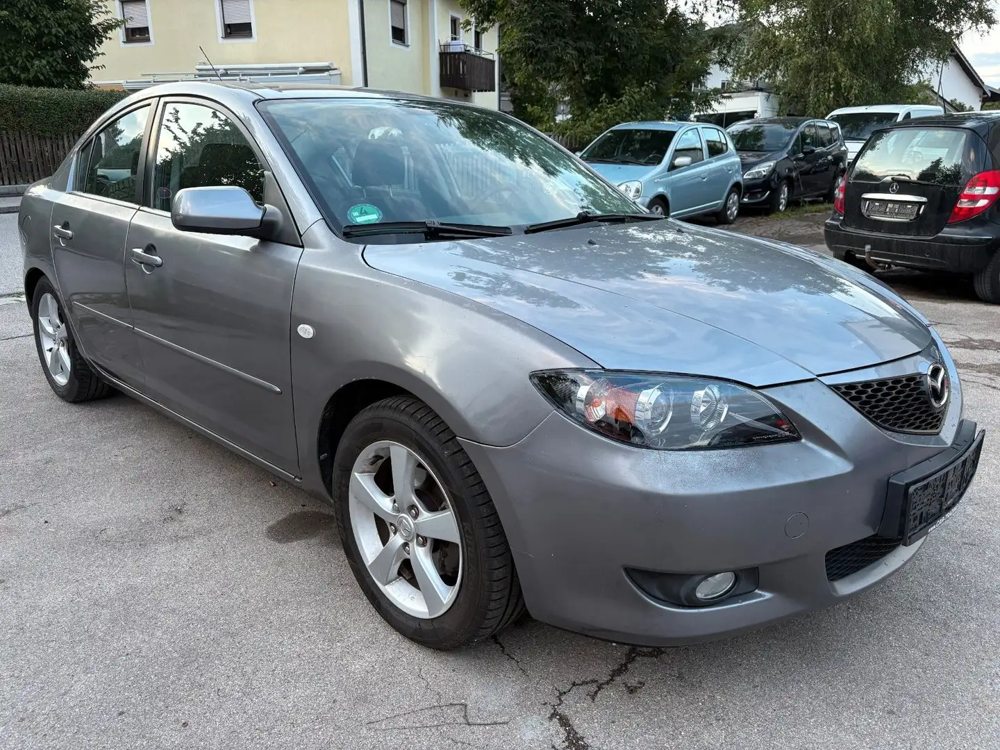 Mazda 3 1.6 Exclusive*Automatikgetriebe*Klimaautomatik Blau - 2