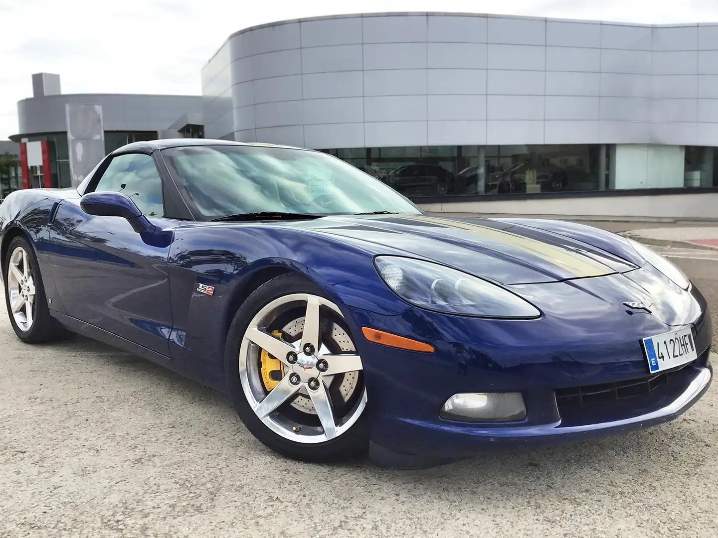 Chevrolet Corvette Coupé C6 Azul - 1