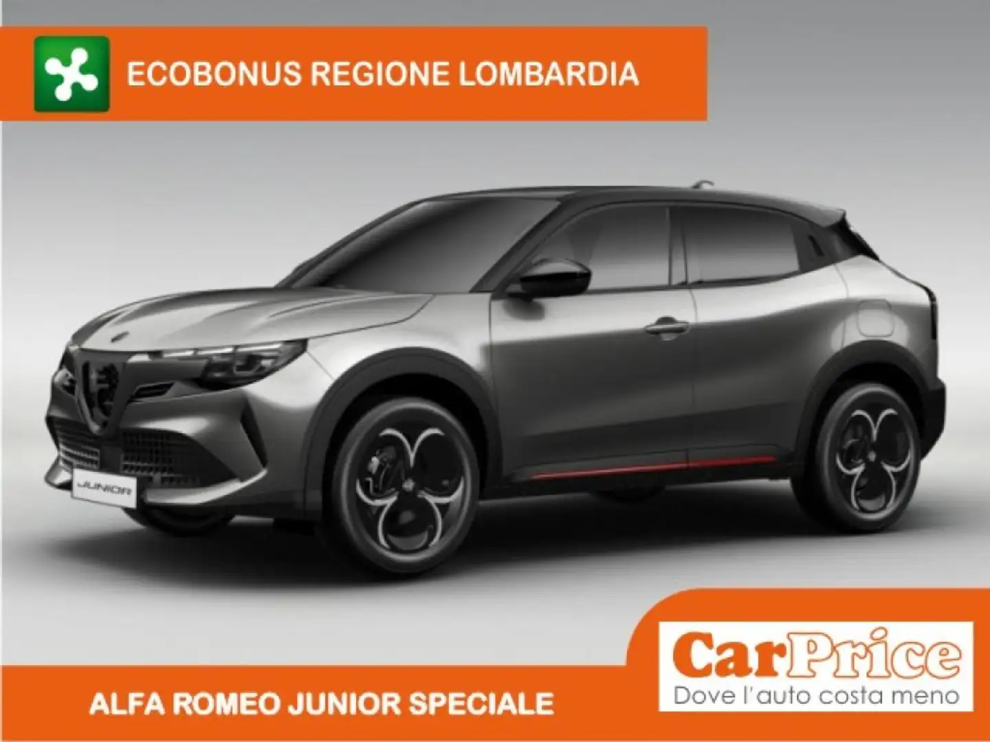 Alfa Romeo Junior 1.2 145CV Hybrid eDCT6 Ibrida Speciale + Pack Tech Grigio - 1