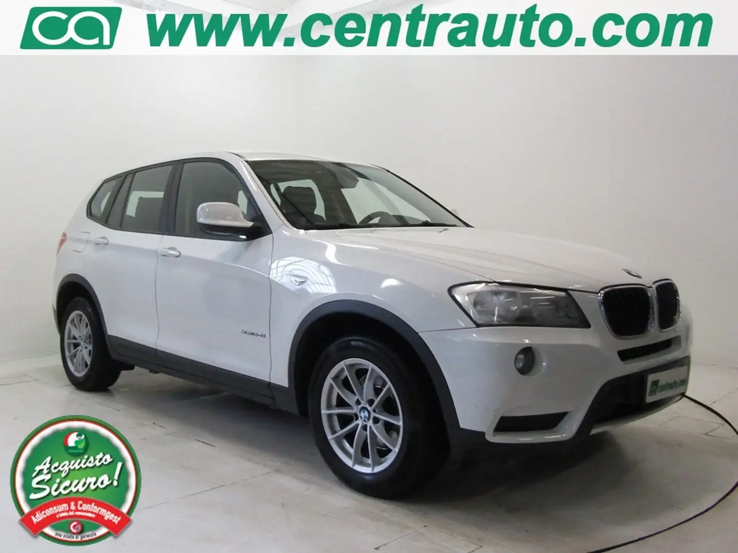 BMW X3 xDrive20d Eletta Aut. Білий - 1