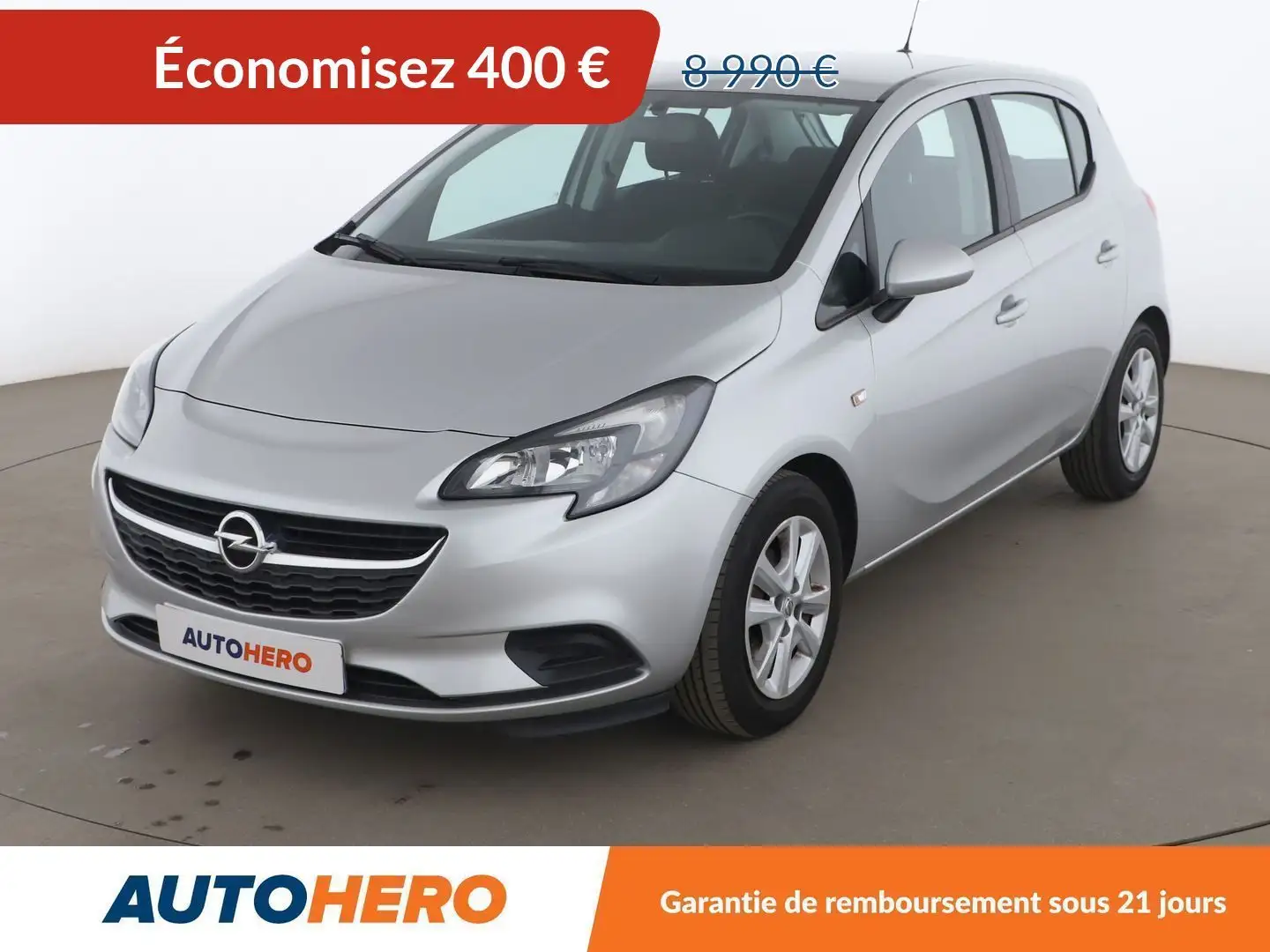 Opel Corsa 1.4 Edition Gris - 1