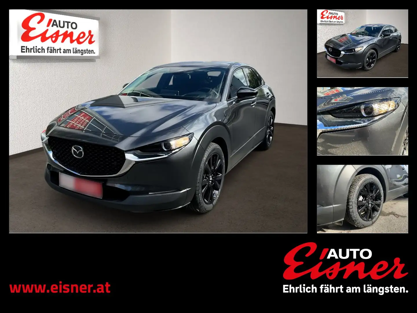 Mazda CX-30 2.5 e-SKYACTIV-G 140 M Homura ACC AUT HUD Grau - 1