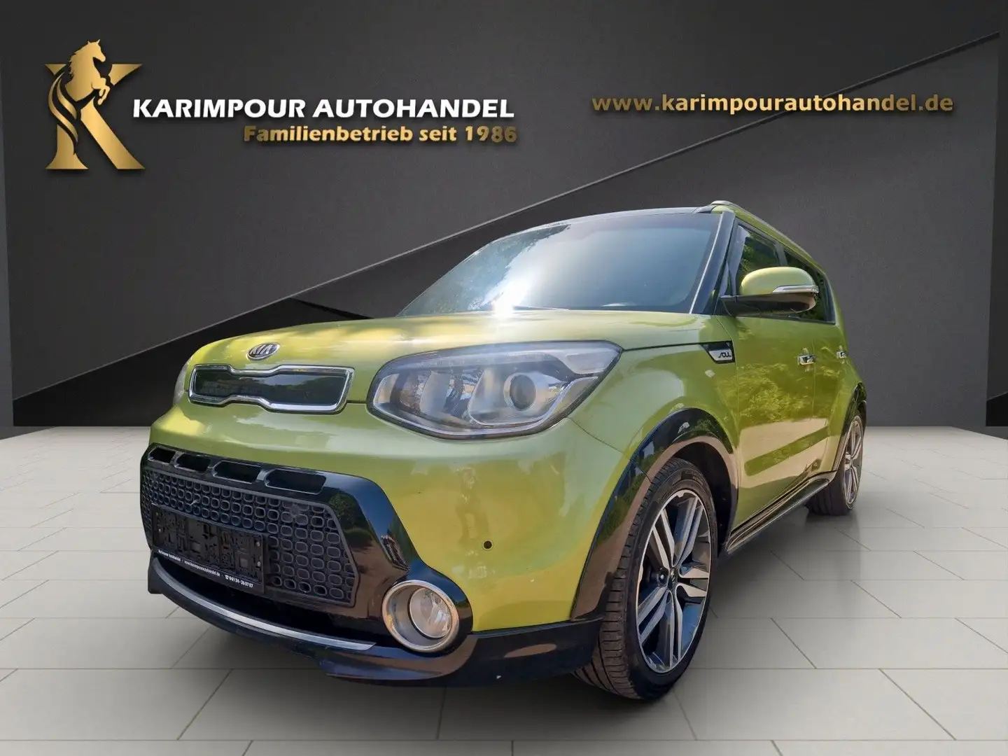 Kia Soul Spirit *Nav*Pano*SHZ*AHK* Grün - 1