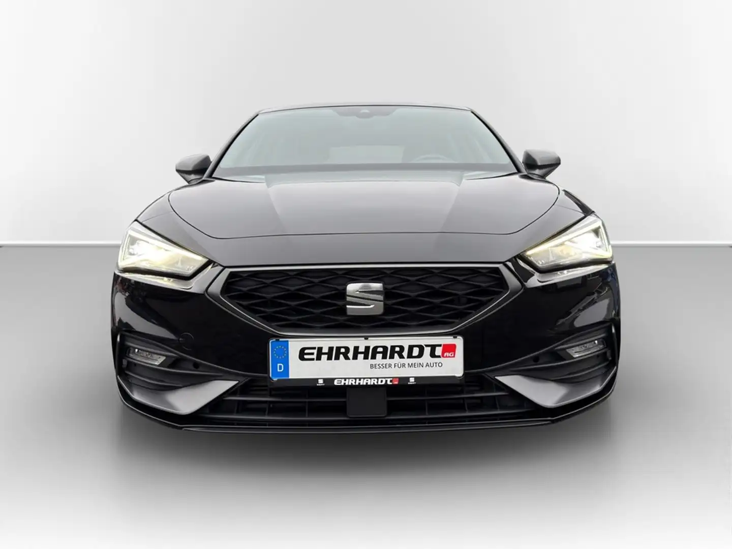 SEAT Leon 1.5 eTSI DSG FR PANO*AHK*VIRTUAL*VOLL-LED*NAVI*... Negro - 2