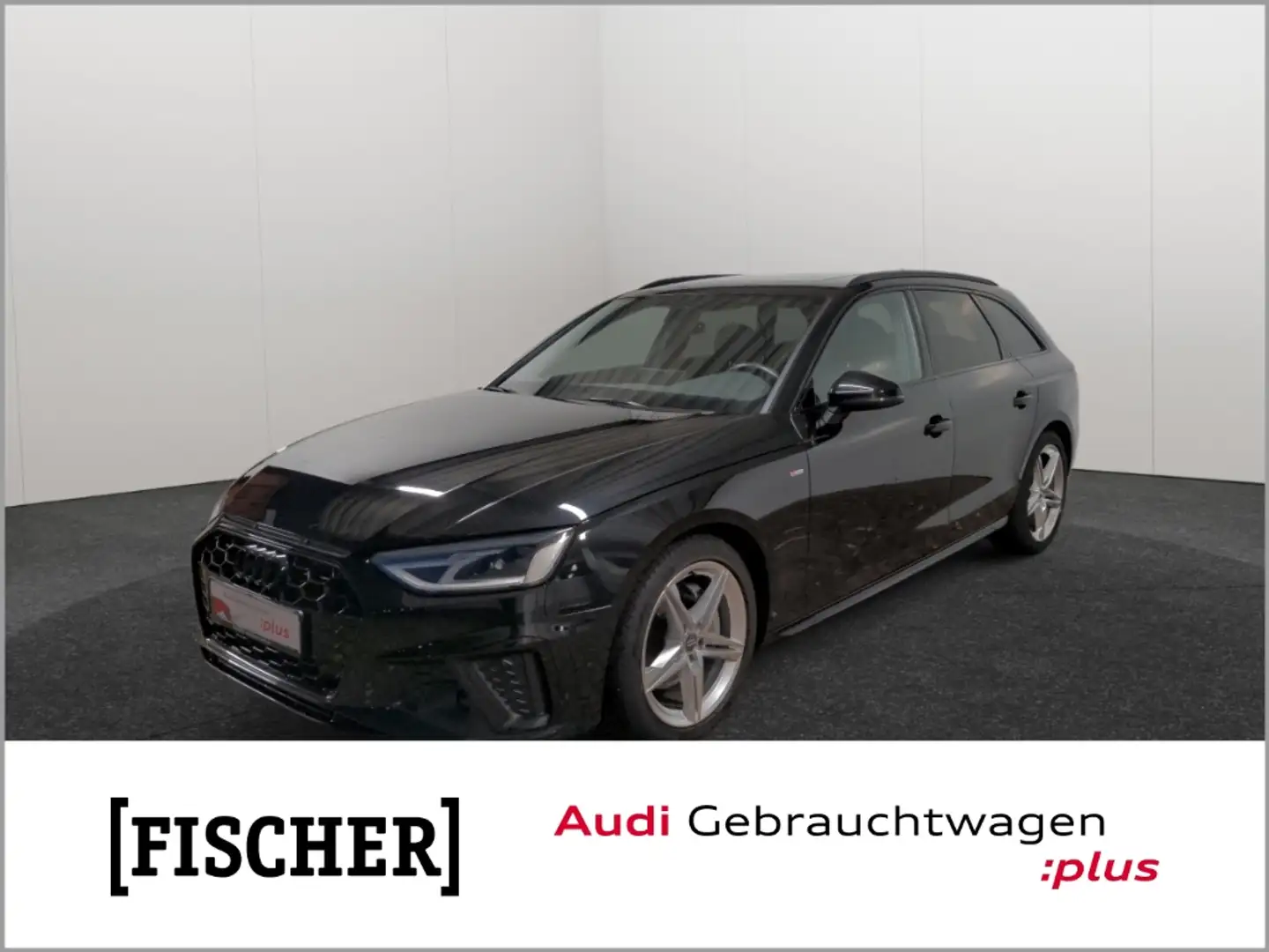 Audi A4 Avant 40TFSI S tronic S line LED Navi SHZ ACC PDC Noir - 1
