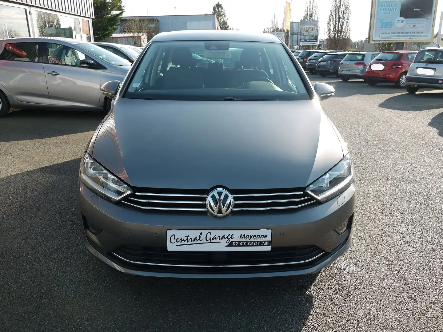 Volkswagen Golf Sportsvan 2.0 TDI 150CH BLUEMOTION TECHNOLOGY FAP CARAT Gris - 2