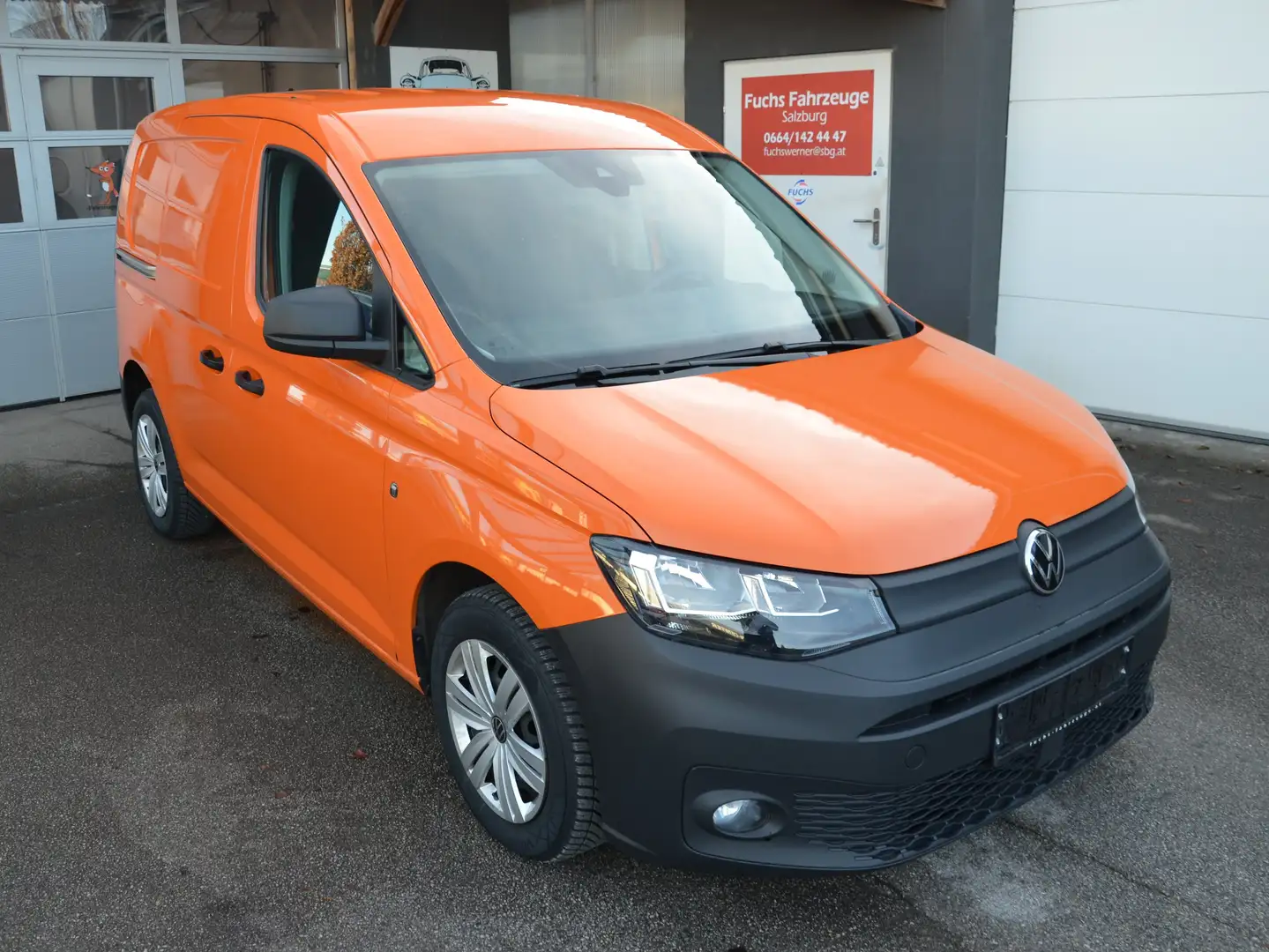 Volkswagen Caddy Cargo Kasten 2,0 TDI - 1. Besitz - AHV - ... Orange - 1