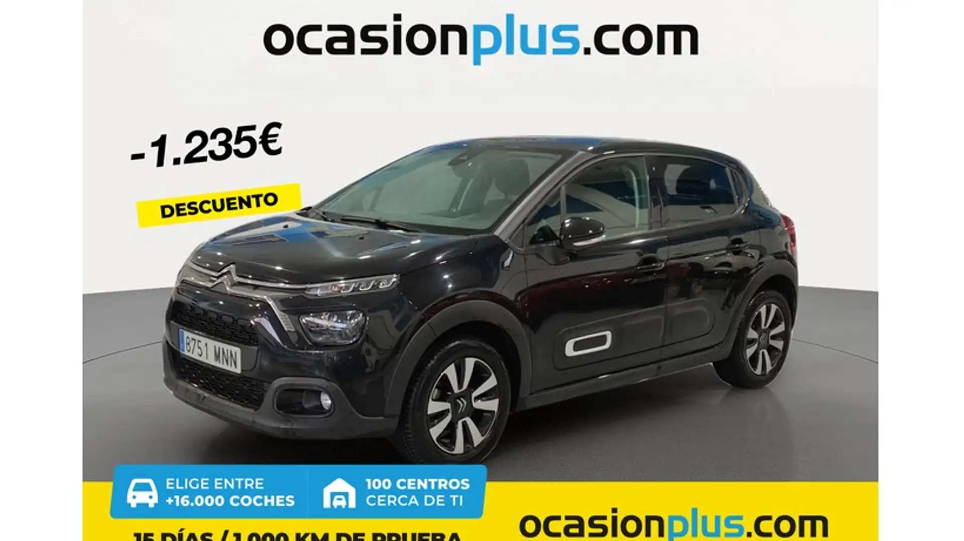 Citroen C3 1.2 PureTech S&S Max 110 Noir - 1