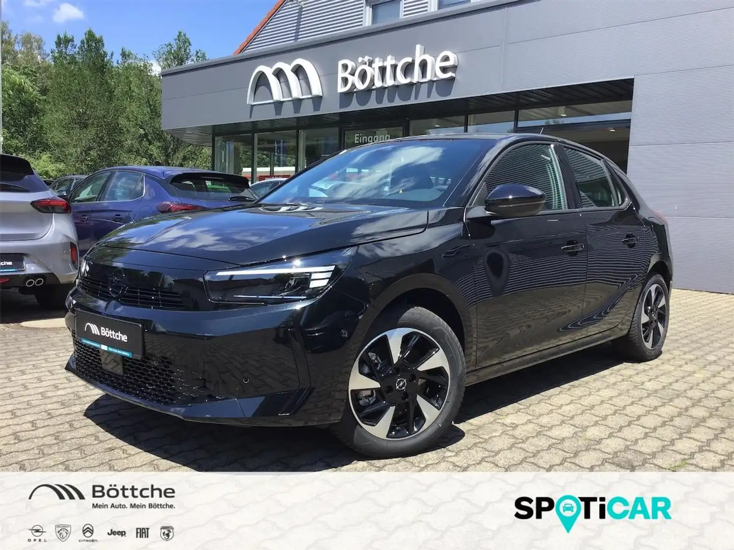 Opel Corsa -e 5trg GS Line AT/LED/DAB/180°Kamera/Shz/Klimaaut Schwarz - 1