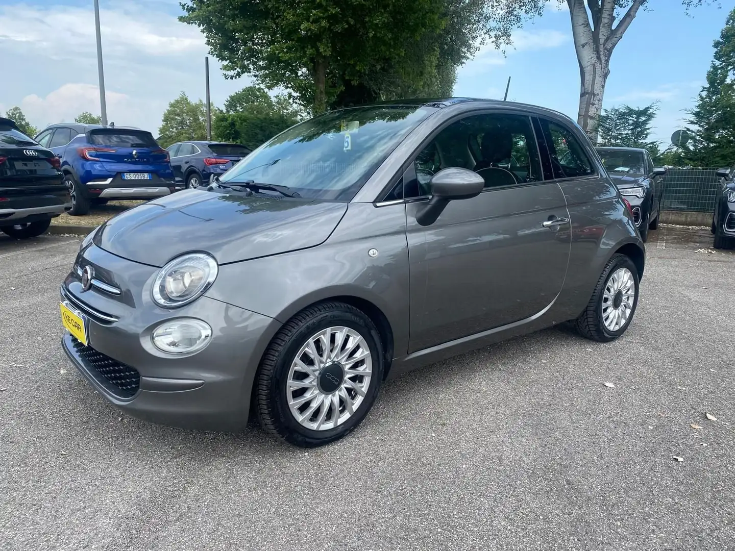 Fiat 500 0.9 TwinAir Turbo 85 CV LOUNGE TETTO PANORAMICO S Grigio - 1