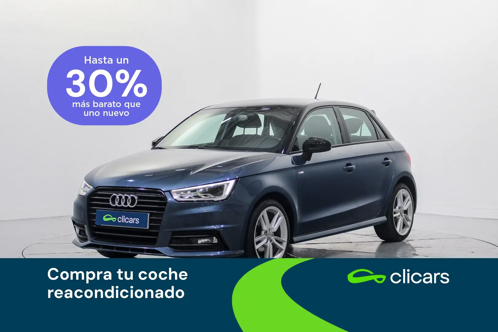 Audi A1 Sportback 1.0 TFSI Adrenalin Azul - 1