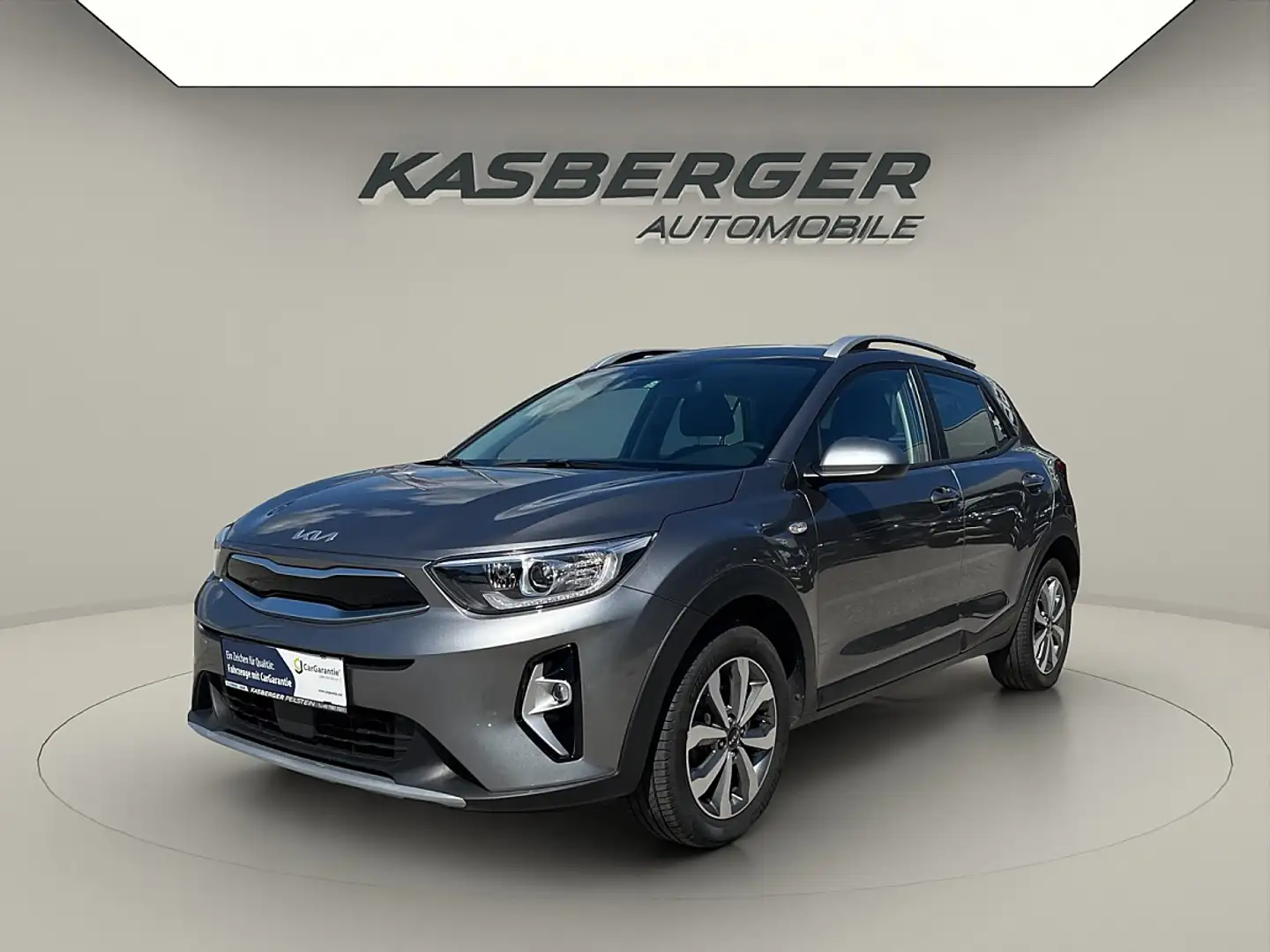 Kia Stonic Silber Grau - 1