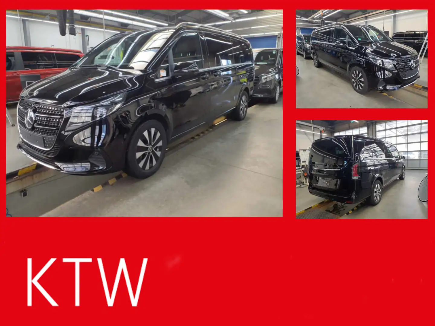 Mercedes-Benz V 300 Avantgarde Extralang,Allrad,8Sitzer,LED Schwarz - 1