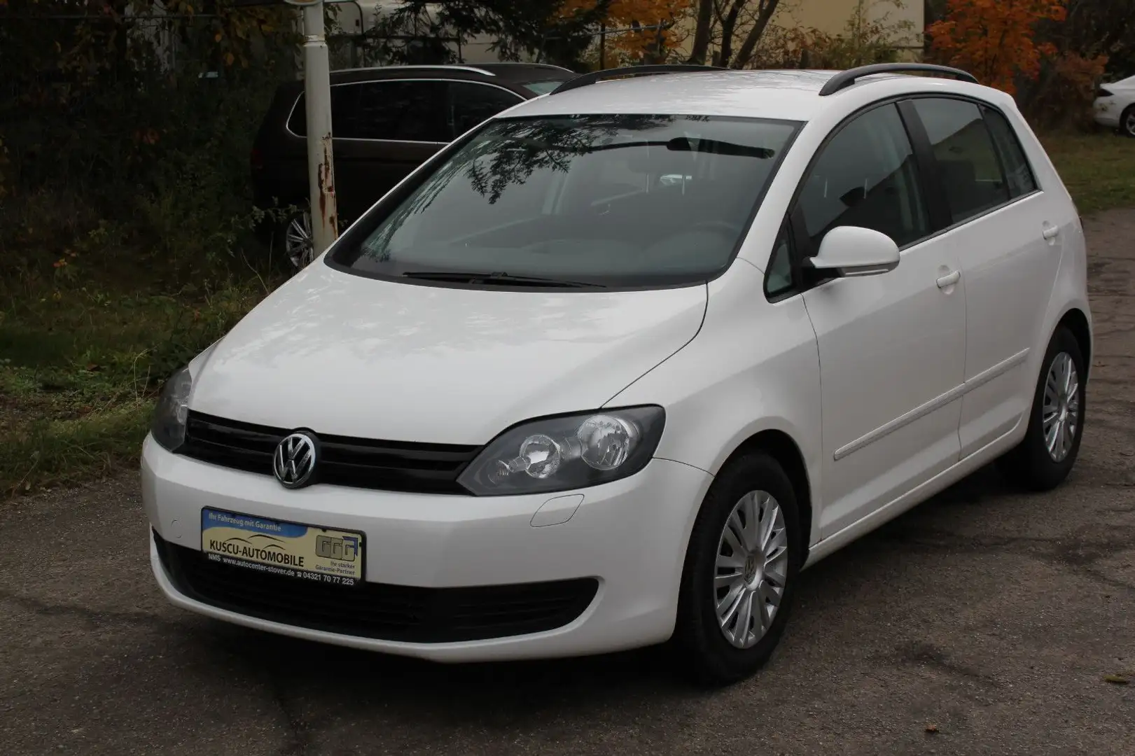 Volkswagen Golf Plus VI Trendline-1.HAND-SCHECKHEFT Weiß - 1