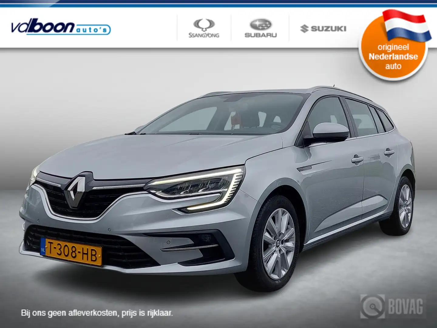 Renault Megane Estate 1.3 TCe 140 Equilibre TREKH | PDC V+A | NL- Grijs - 1