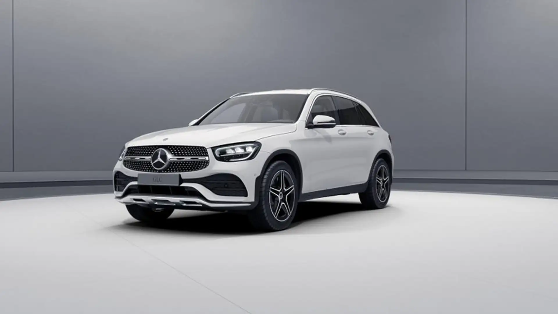 Mercedes-Benz GLC 220 d 4M AMG/LED/Sportfahrwerk/SpiegelP/RfCam Weiß - 1