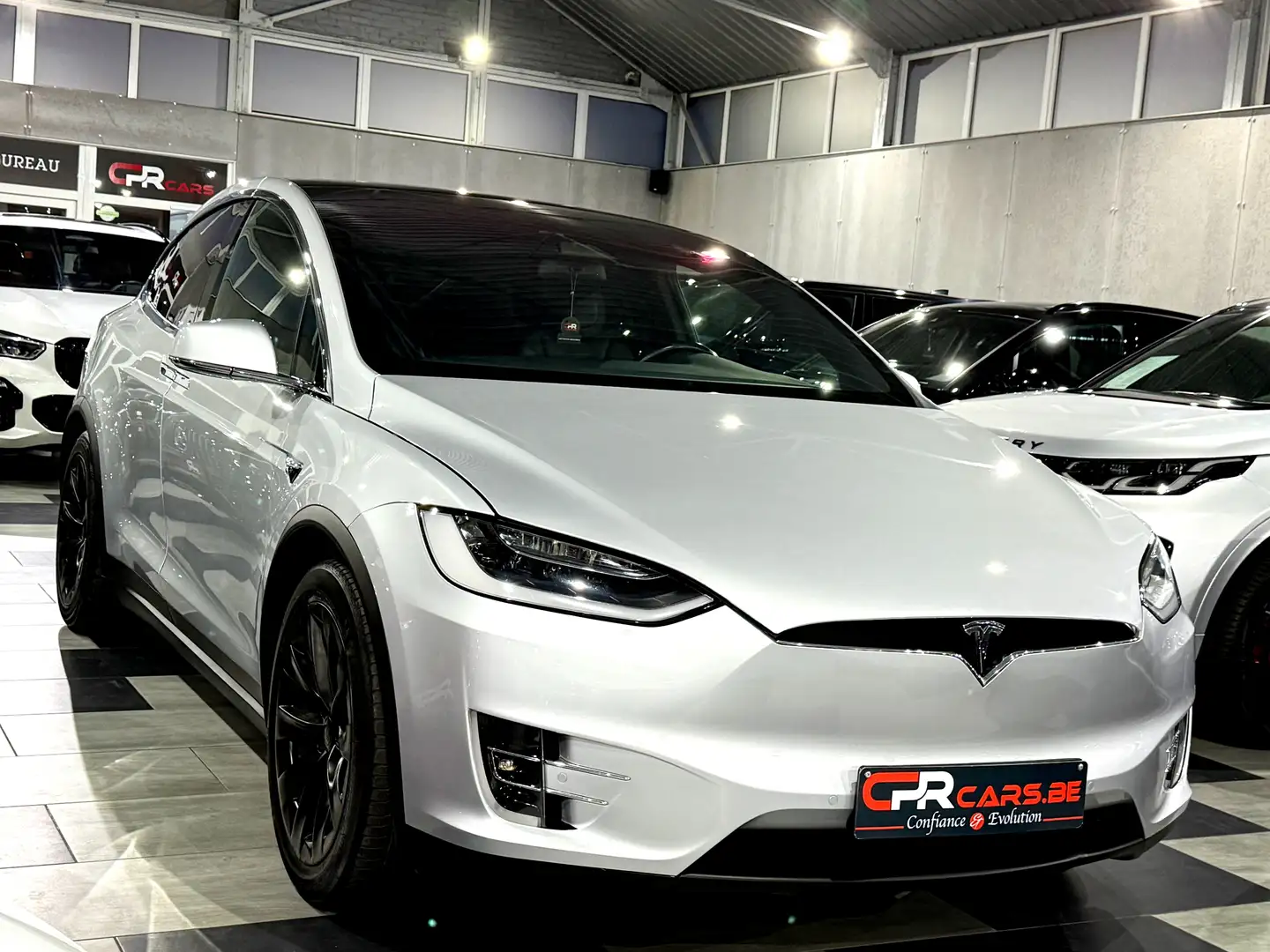 Tesla Model X P100D Dual Motor Long Range 6 Plcs 1e Main Gris - 2