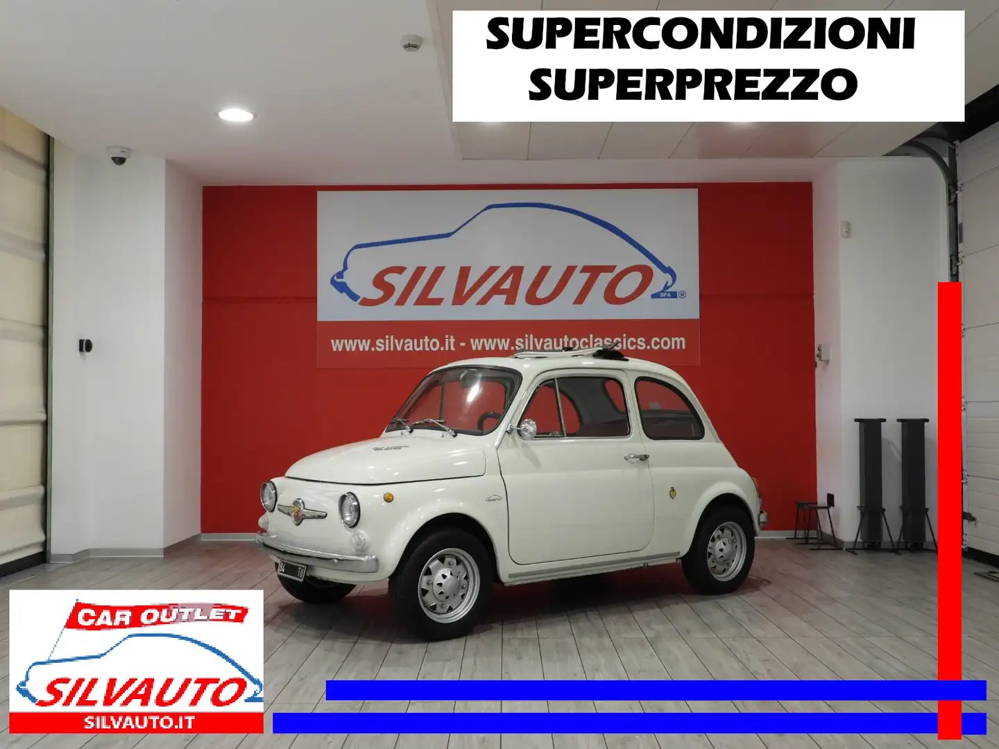 Fiat 500 F ”ABARTHIZZATA” REPLICA 595 (1966) Bianco - 1