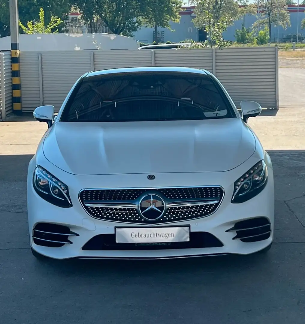 Mercedes-Benz S 560 COUPÉ AMG-LINE DESIGNO PANO 360° MATT Білий - 2