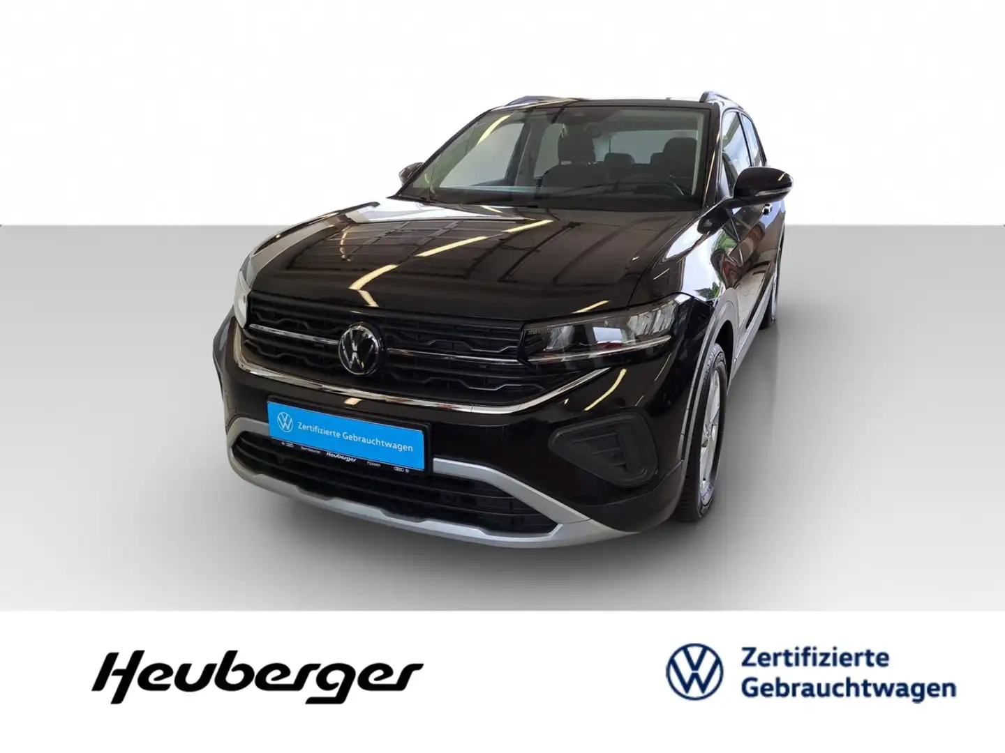 Volkswagen T-Cross 1.0 TSI Life, ACC, LED, Navi, App-Connect Schwarz - 1