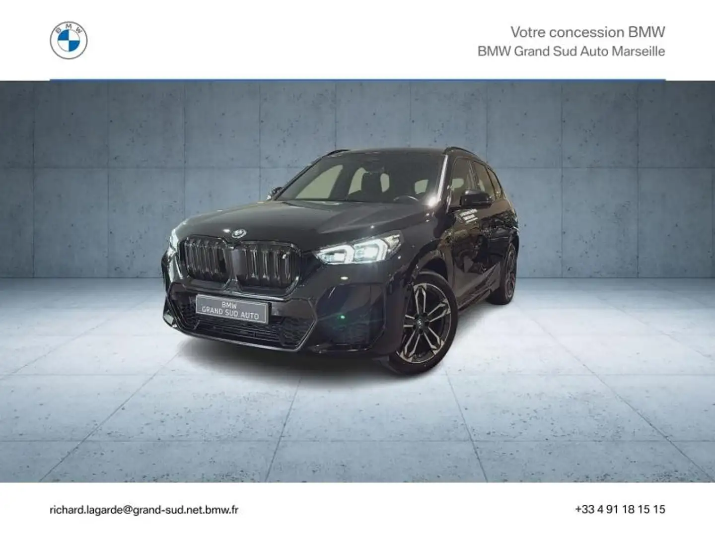 BMW X1 ixDrive30 313ch M Sport Noir - 1
