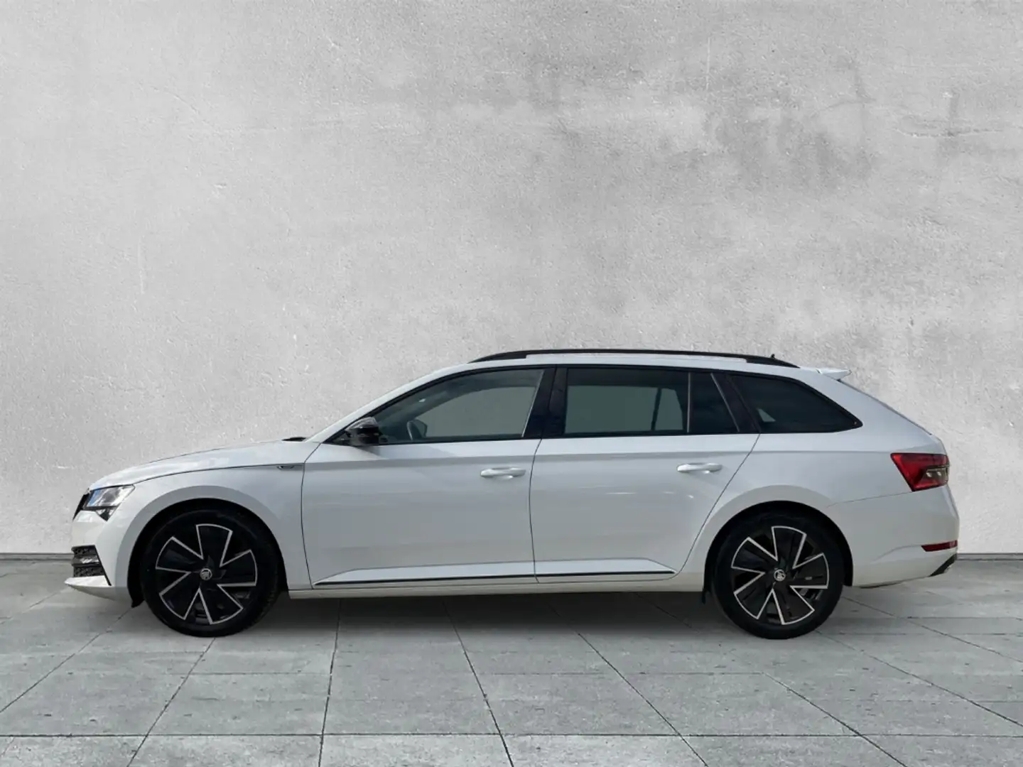 Skoda Superb 2.0 TDI DSG Combi Sportline +NAV+AHK+LED+ Wit - 2
