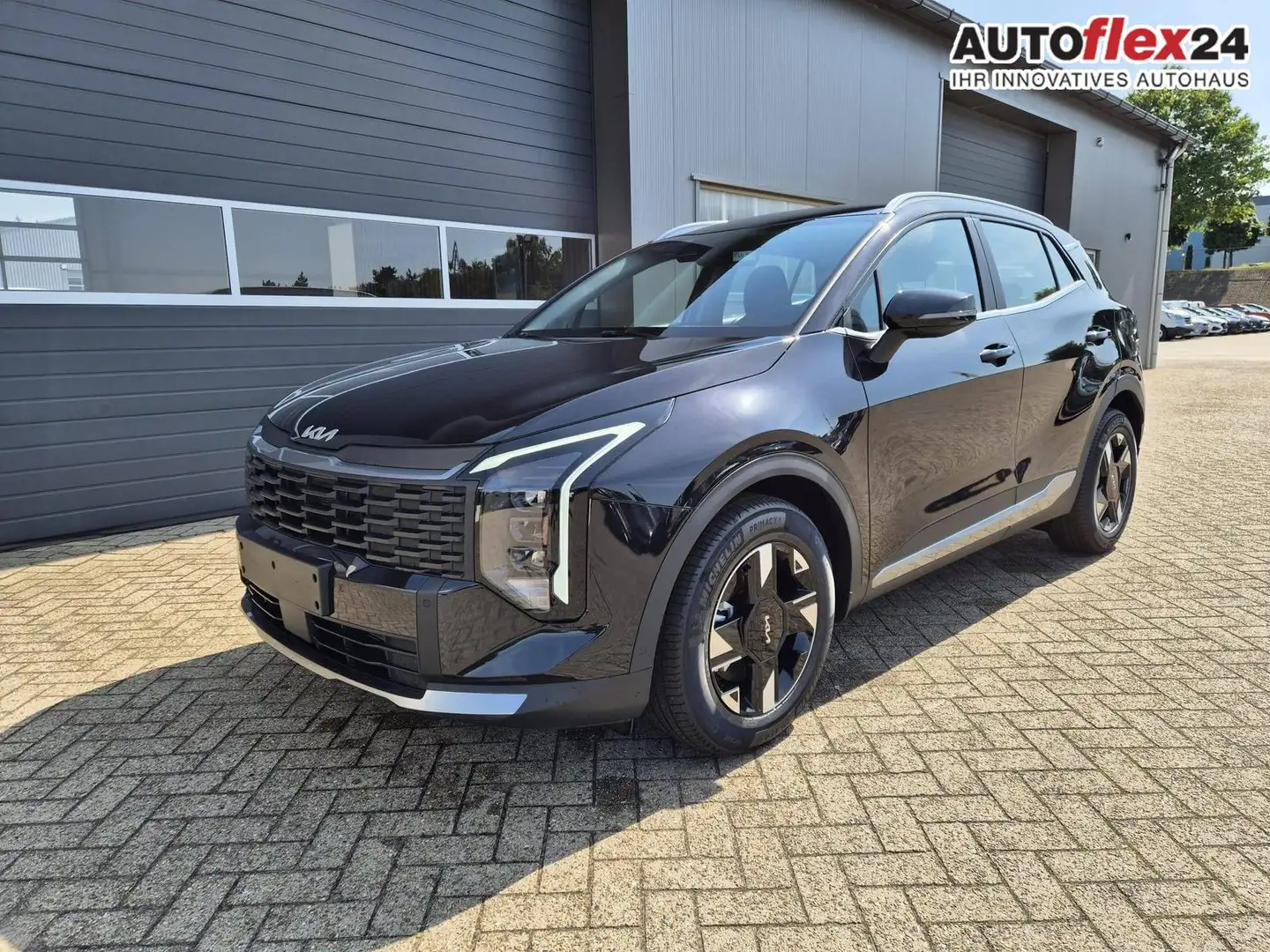 Kia Sportage Vision 1.6 T-GDi MHEV 150PS Automatik NEUES MOD... Schwarz - 2
