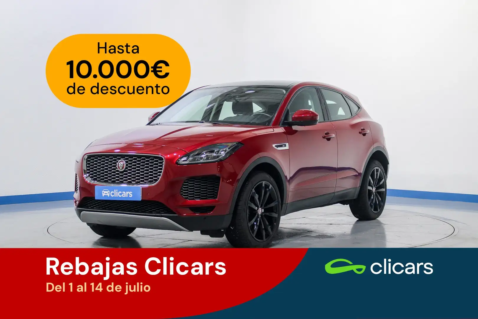 Jaguar E-Pace 2.0D I4 S AWD Aut. 150 Rojo - 1