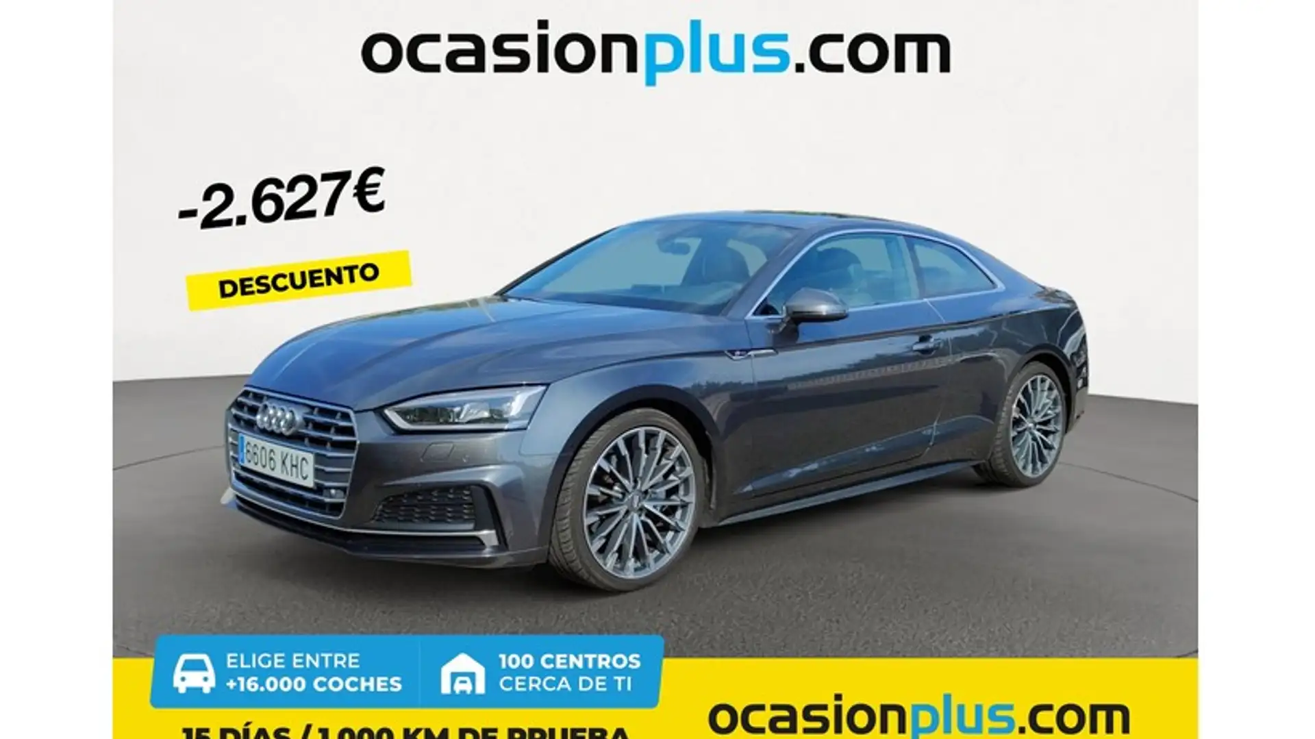 Audi A5 Coupé 2.0TDI S Line S tronic 140kW Gris - 1