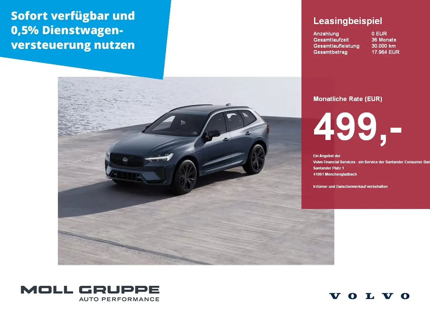 Volvo XC60 T8 AWD Blau - 1