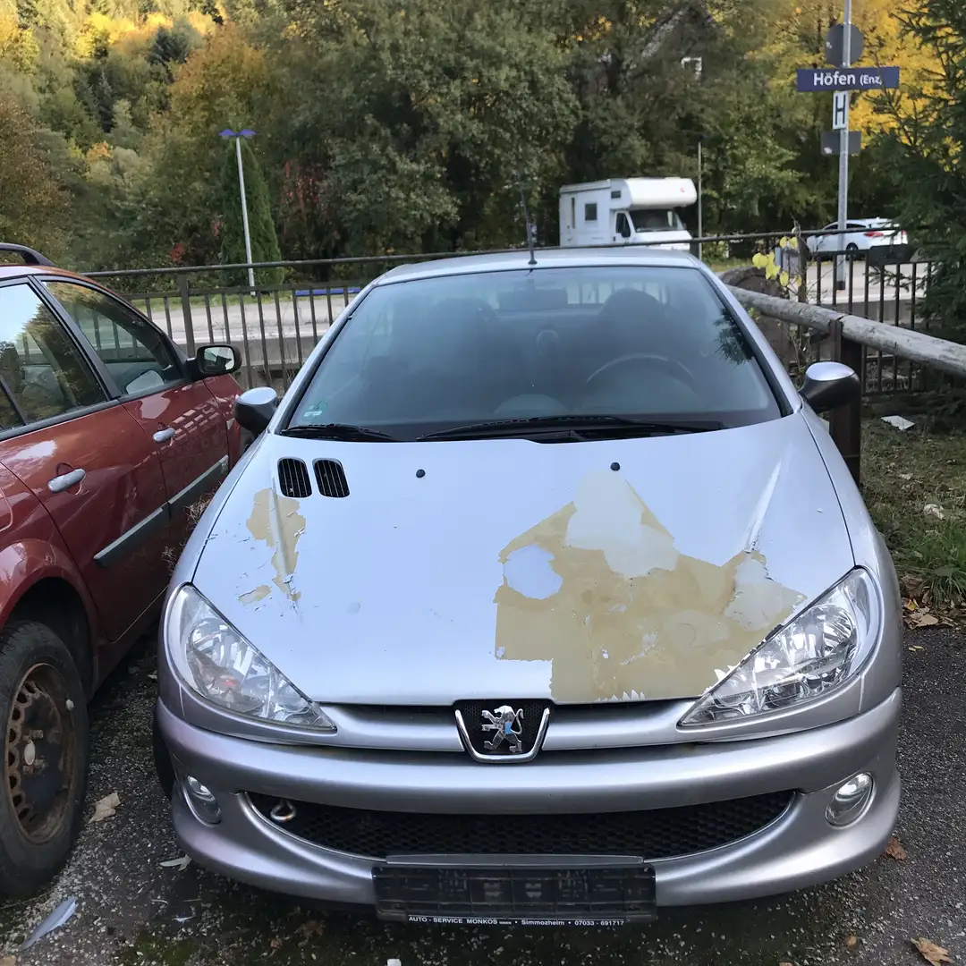 Peugeot 206 CC 110 Platinum Silber - 2