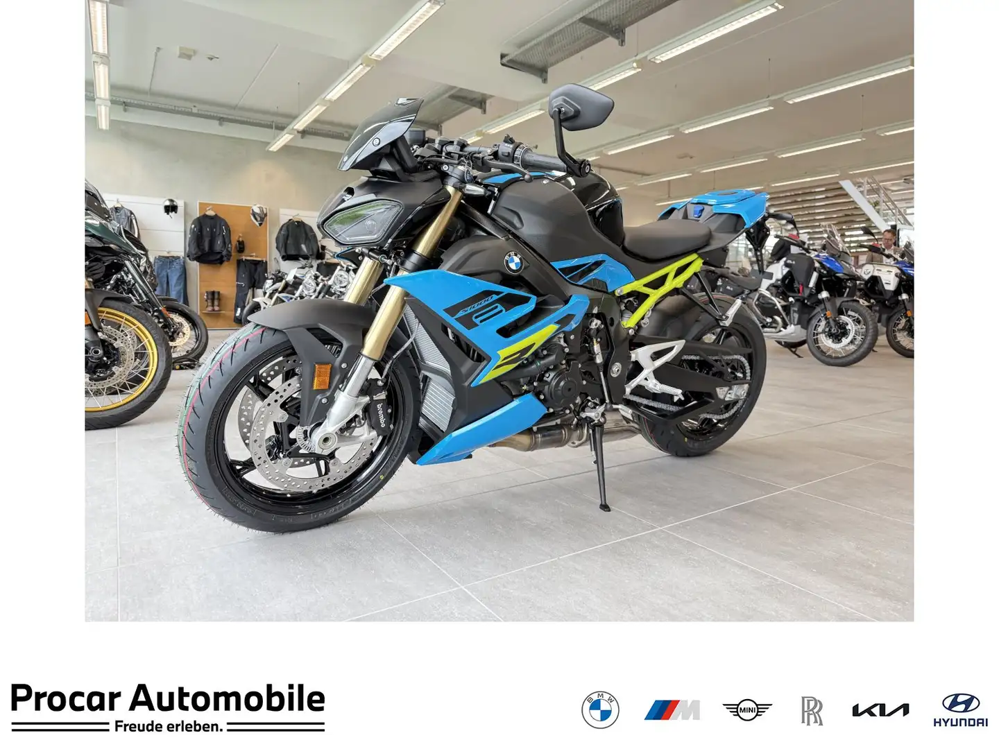 BMW S 1000 R 3 Pakete Blu/Azzurro - 1