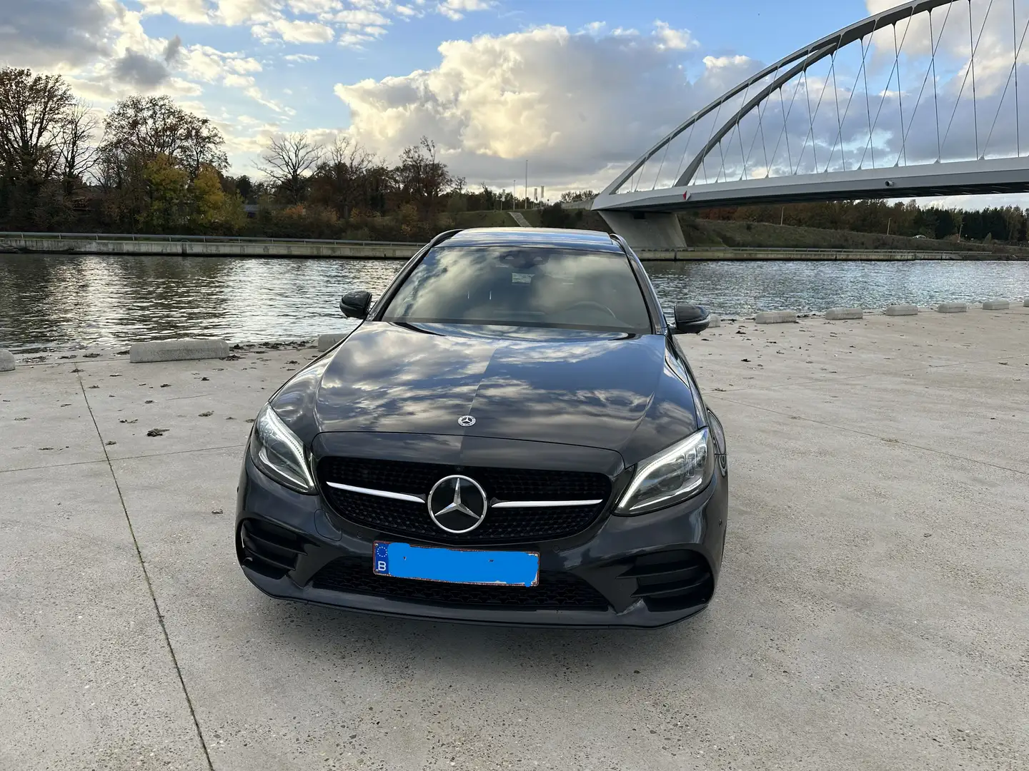 Mercedes-Benz C 300 DE Hybrid Break Sport Edition Full Option Grijs - 1