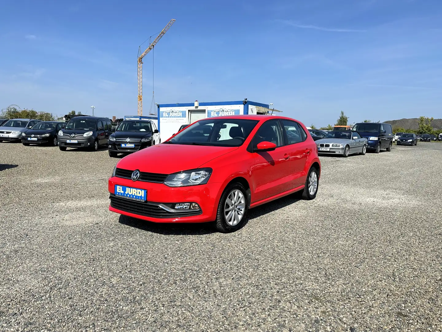 Volkswagen Polo 1.0L *Comfortline* *Navi.* Gepflegt * TÜV NEU * Rojo - 2
