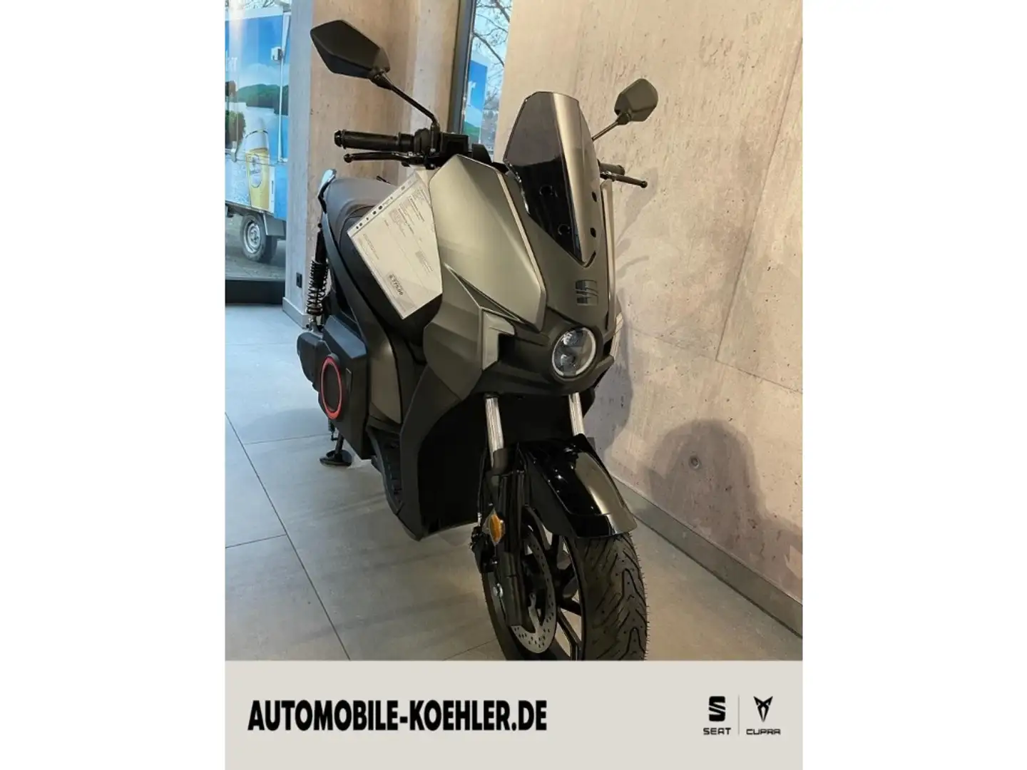 SEAT MO E-Scooter 125 Dark Aluminium Gris - 1