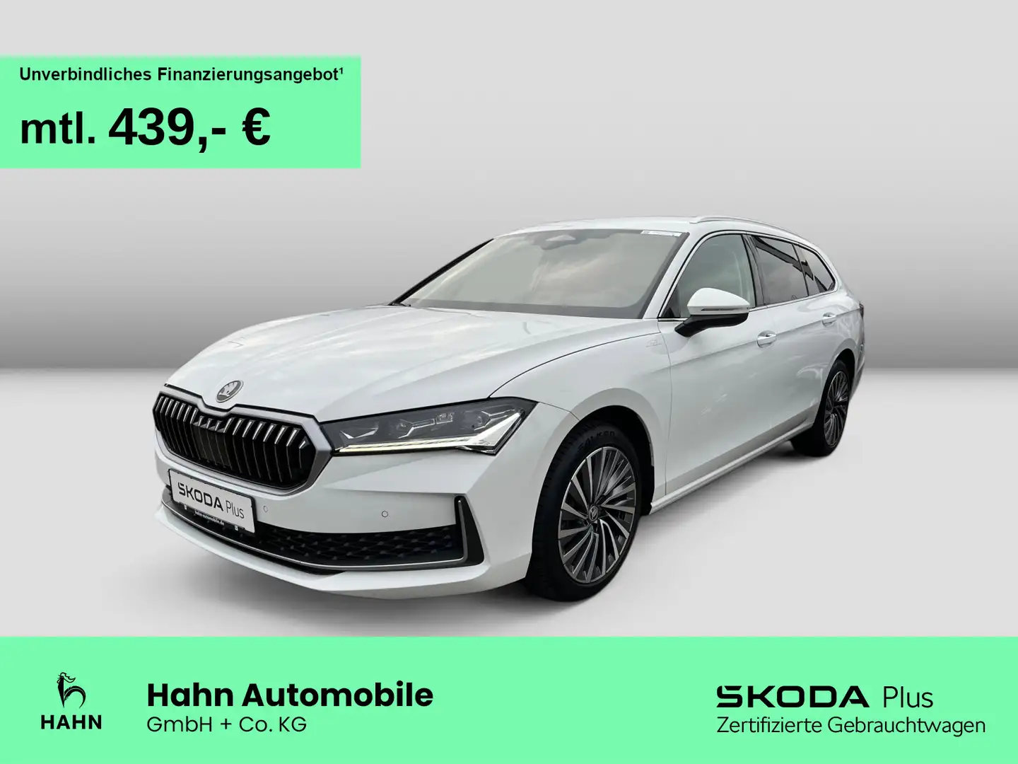 Skoda Superb Combi L&K 1.5TSI DSG ACC AHK DCC HUD Cam Weiß - 1