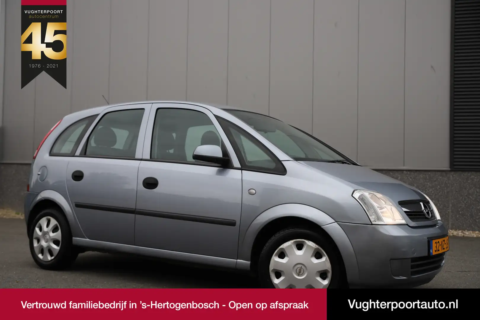 Opel Meriva 1.6-16V N-joy/ Airco/Cruise/trekhaak Gris - 1
