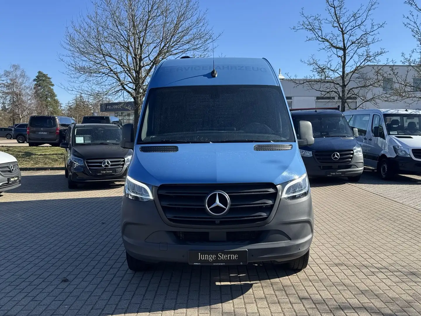 Mercedes-Benz Sprinter Sprinter 319 CDI Kasten Hochdach Lang Blau - 2