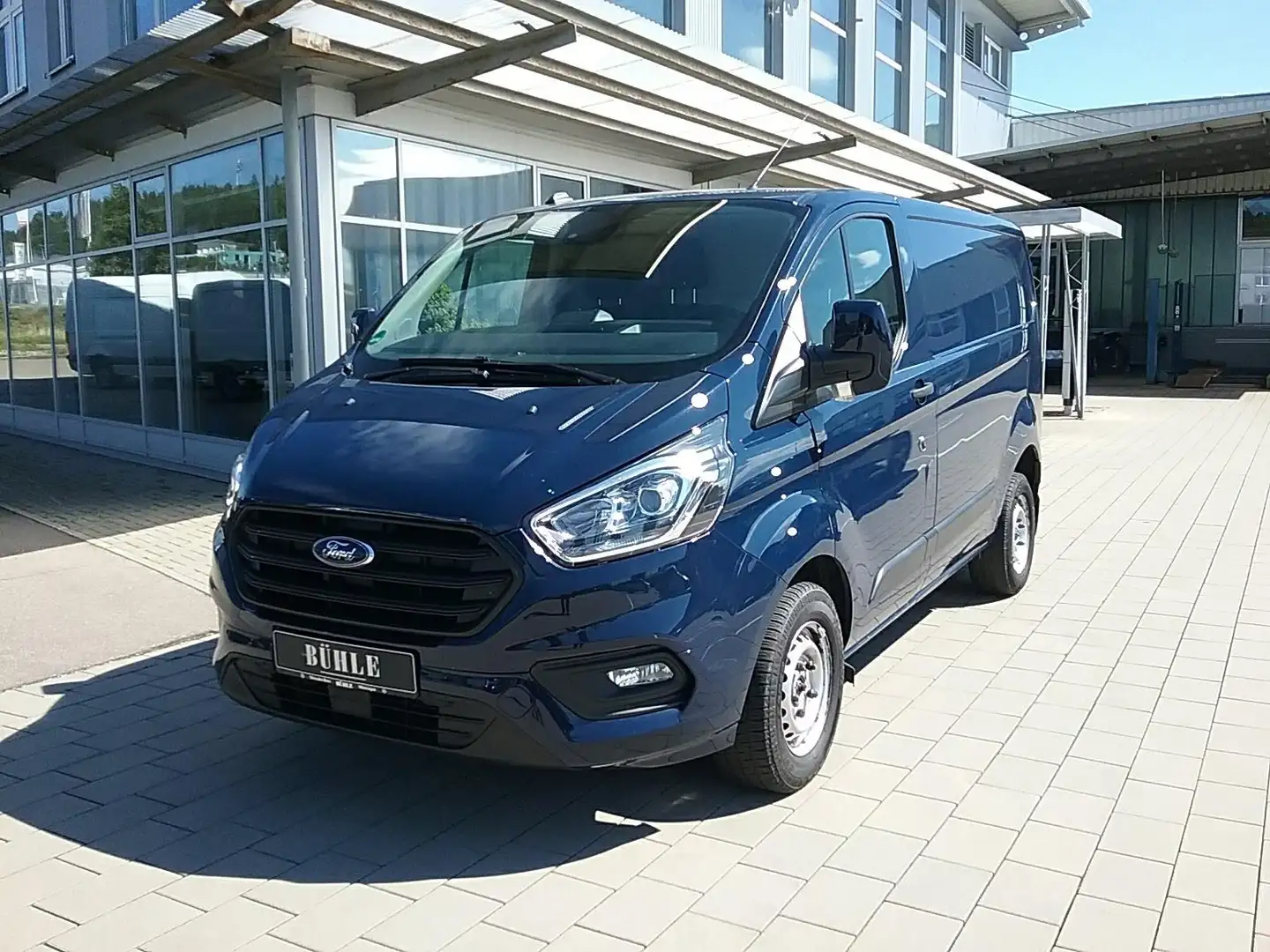 Ford TRANSIT CUSTOM 280 L1 TREND KASTEN+3 SITZE+AHK+SIC Bleu - 1