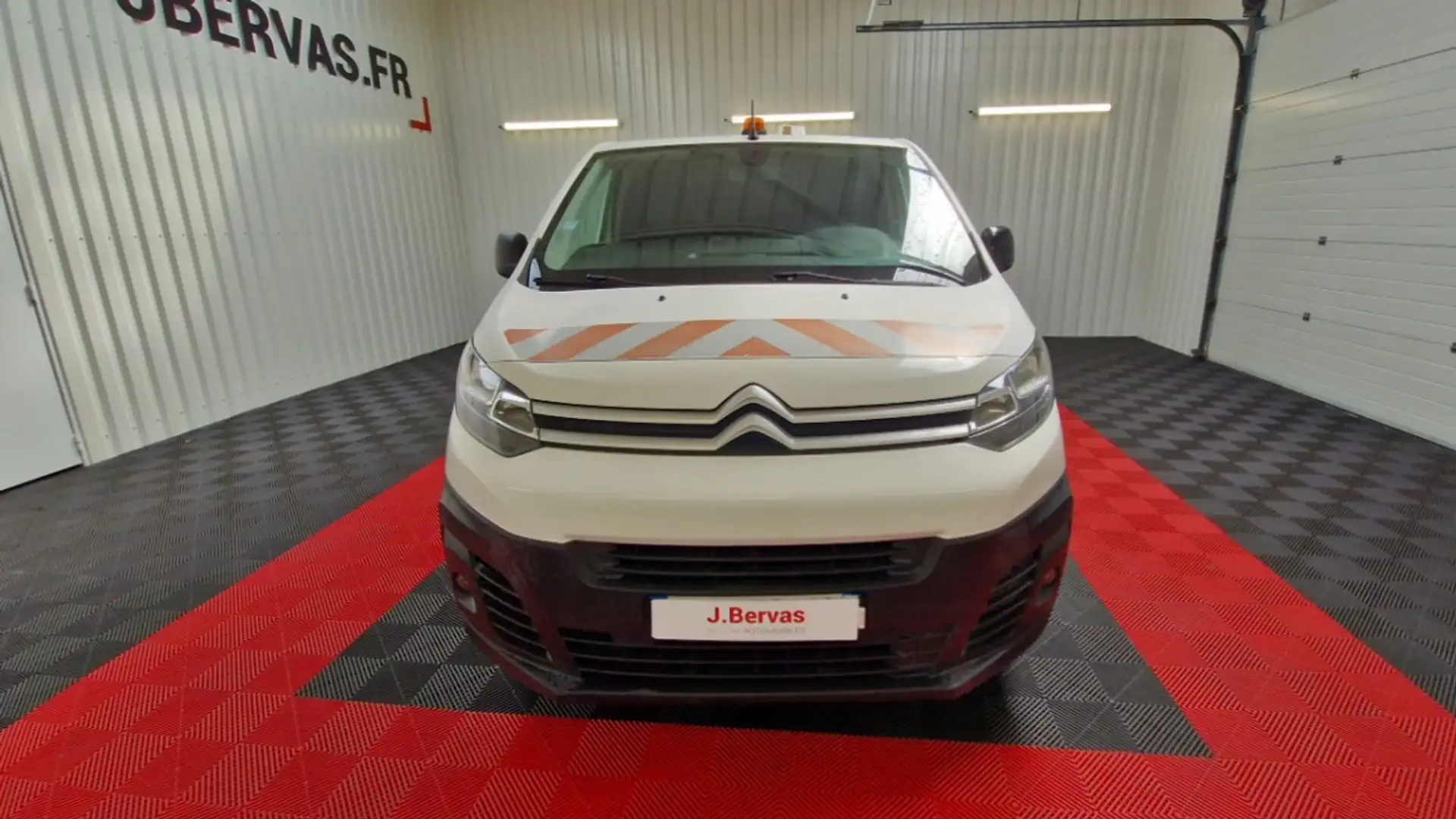 Citroen Jumpy FOURGON xl bluehdi 180 ss eat6 business Blanc - 2